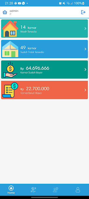 Manajemen KOS PALU Screenshot 1