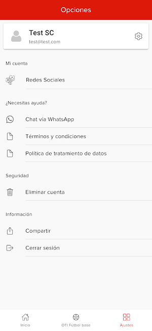 OTI Futbol Base Screenshot 3