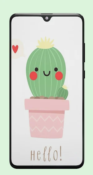 Cactus Wallpaper & Cute Background Images Screenshot 2