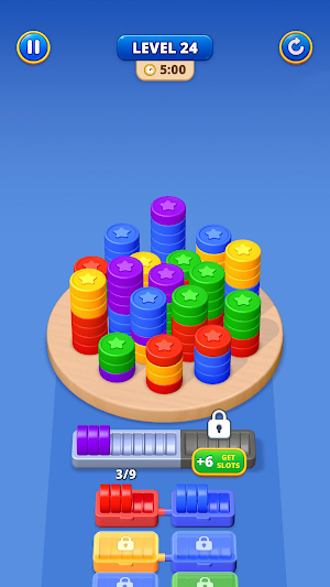 Coin Peak: Color Sorting Game Screenshot 0