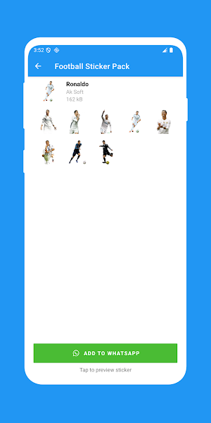 Football Stickers Pack Screenshot 3