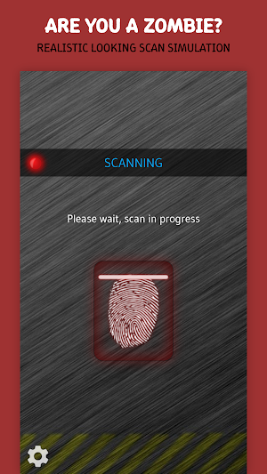 Prank Zombie Scanner Screenshot 0