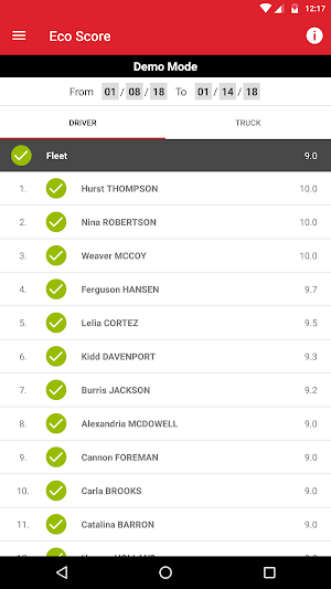 OPTIFLEET Screenshot 2