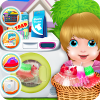 Chic Baby Clothes Washing Game