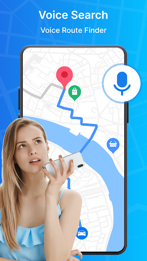GPS Navigation: Road Map Route Screenshot 2