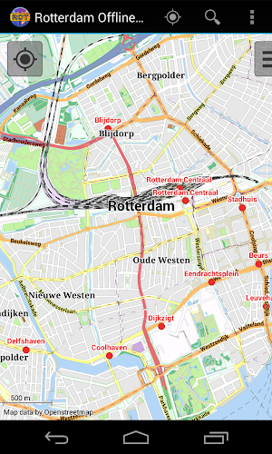 Rotterdam Offline City Map Screenshot 1