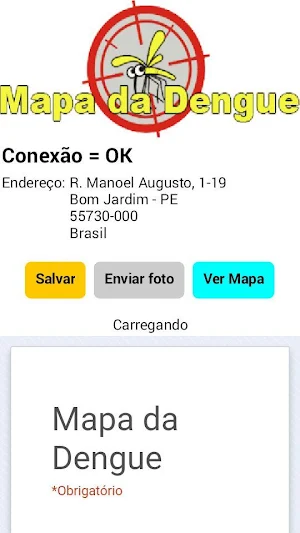 Mapa da Dengue Screenshot 2