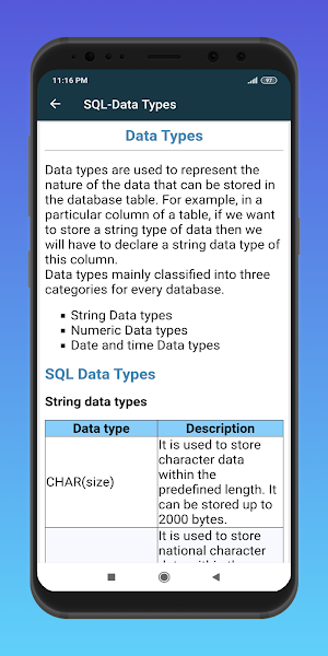 SQL Tutorial Screenshot 1