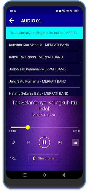 Lagu Merpati Band Full Album Screenshot 3