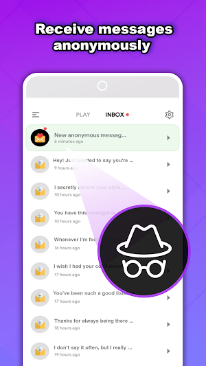 Rasloni: Get Anonymous Message Screenshot 3