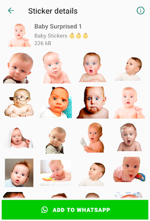 Baby Stickers for WhatsApp Screenshot 3