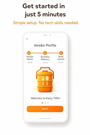 Daizy Tiffin Vendor Screenshot 3