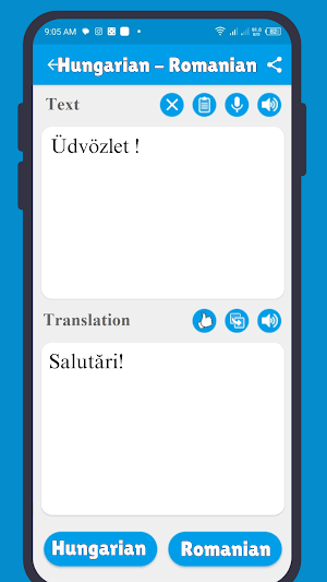 Fordító Román Magyar Screenshot 0