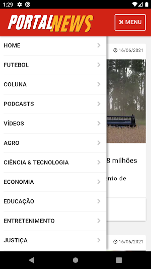 Portal Admin - Demonstrativo Screenshot 2