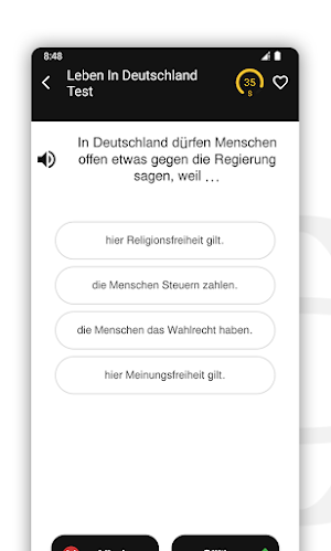 Leben In Deutschland Test Screenshot 2