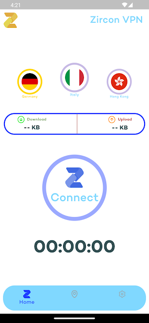 Zircon VPN: The Fast Guard Screenshot 1