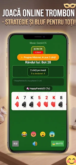 Cheat - Trombon Card Game Screenshot 1