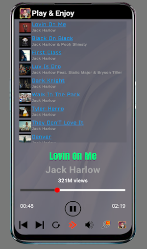 Jack Harlow Lovin On Me Screenshot 0