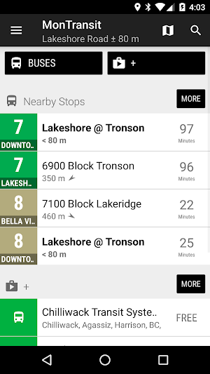 Vernon Regional TS Bus - MonT… Screenshot 0