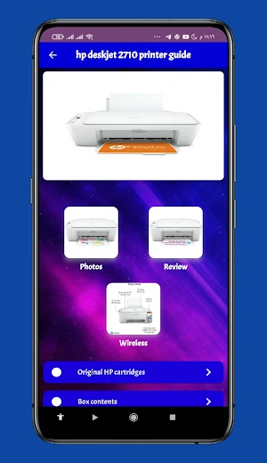 hp deskjet 2710 printer guide Screenshot 1