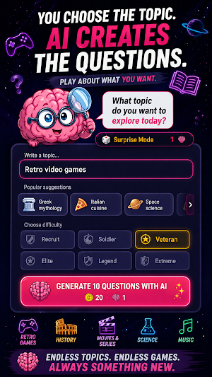 Mentium: AI Trivia & Quiz Game Screenshot 0