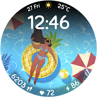 Animated Summer Pool
