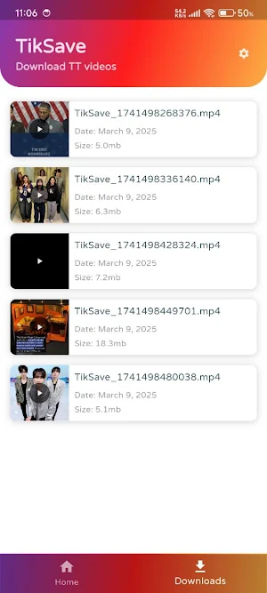 TikSave HD - No Watermark Screenshot 1