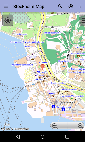Stockholm Offline City Map Screenshot 2