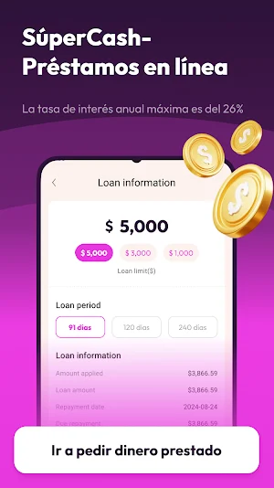 SúperCash-Préstamos en línea Screenshot 3