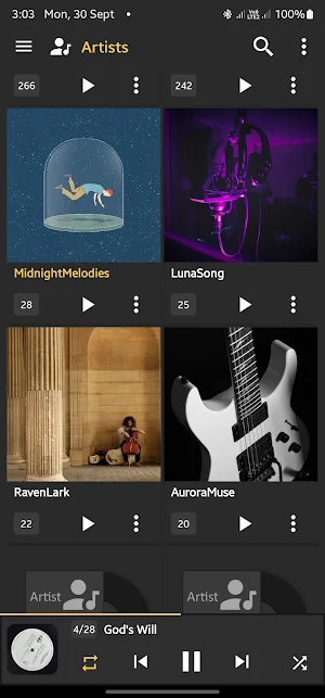 E Player (Music Player) Screenshot 1