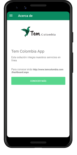 Tem Colombia App Screenshot 2