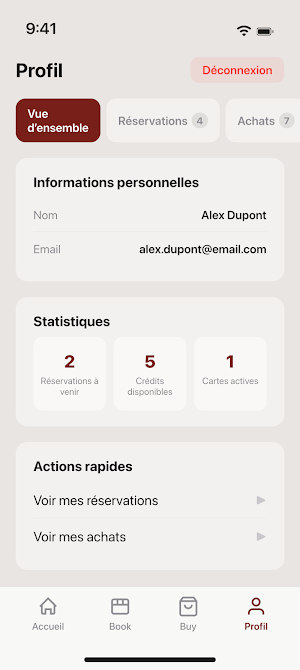inPulseClub Screenshot 3