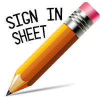 Sign In Sheet!