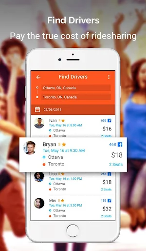 gobyRIDE – rideshare anywhere! Earn rewards! Screenshot 0