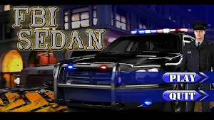 FBI SEDAN - Police Parking Screenshot 0