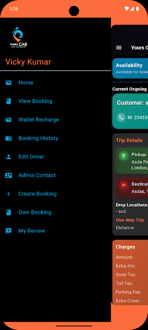 Yours Cab Partner Screenshot 3
