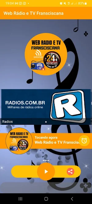 Rádio e TV Franciscana Screenshot 1