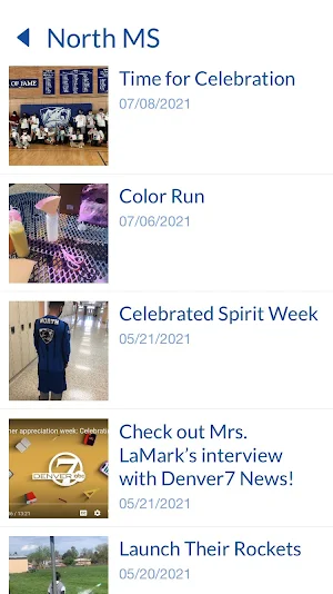 North Middle School Screenshot 2