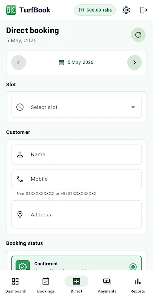 TurfBook Screenshot 1