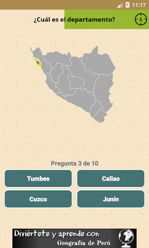 Geografía de Perú Screenshot 1