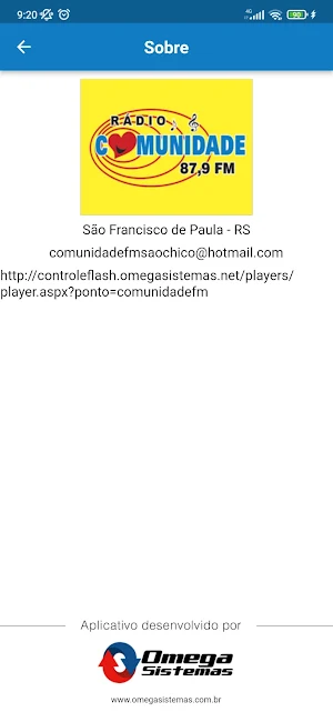 Rádio Comunidade FM Screenshot 2