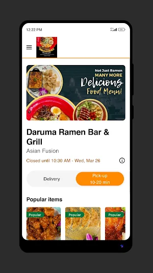 Daruma Ramen Bar & Grill Screenshot 1