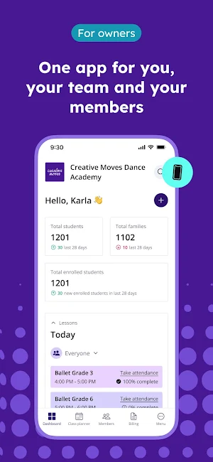 Class Manager - Go Screenshot 0