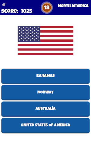 World Country Quiz Screenshot 3