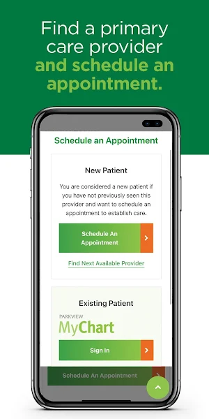 Parkview Health Screenshot 2