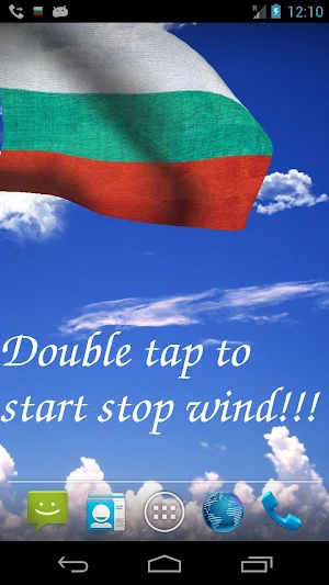 Bulgaria Flag Live Wallpaper Screenshot 0