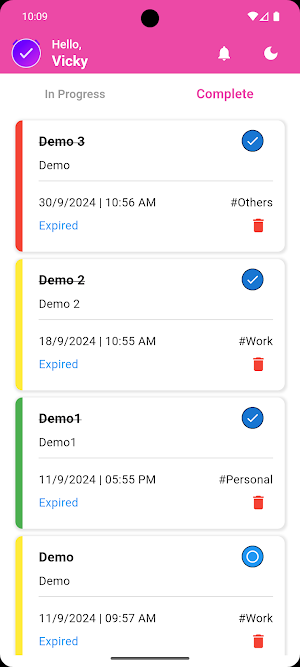 WO Reminder Screenshot 2