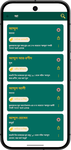 Baby শিশুর ইসলামিক বাংলা নাম Screenshot 1