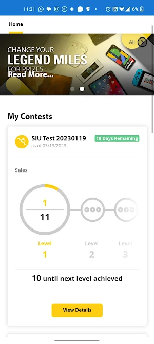 CI Sales Legends Club Screenshot 1