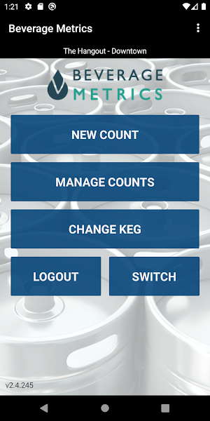 Beverage Metrics Screenshot 1